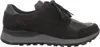 A side view of a black women's sneaker with a grey sole. Náhled obrázku produktu