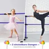 Wolnostojący drążek do baletu COSTWAY, drążek do baletu z Podgląd zdjęcia produktu 5