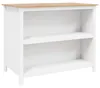 vidaXL Îlot de cuisine HILL Blanc 112 x 66 x 90 cm Bois de Voir les images du produit 1