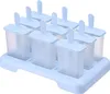 RealG RC-K-1779 Stampi per ghiaccioli, 9 pezzi, azzurro Anteprima dell’immagine prodotto 1
