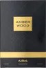 A black and gold box for Ajmal Amber Wood Eau de Parfum. Náhľad obrázku produktu