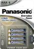 Panasonic AAA Micro Everyday Power 1,5V Batterie 4er Produktbild-Vorschau 1