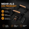 Paralettes Liegestützgriffe mit Holzgriff Kompakte Produktbild-Vorschau 6