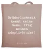 Mr. & Mrs. Panda Stoffbeutel Spruch Adoptivbruder Liebe - Produktbild-Vorschau 1