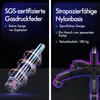 Split image showing features of a gaming chair. Produktbild-Vorschau