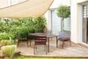 Gartentisch aus Metall "Bilbao" – 150 x 90 x 71 cm – Produktbild-Vorschau 2