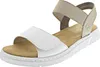 Rieker Damen Klassische Sandalen V9161-80 Farbe: Weiß Produktbild-Vorschau 11