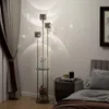 Puluomis Vloerlamp, 3-lichts, staande lamp, met voetpedaal, Productafbeelding-voorbeeld 2