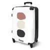 NoBoringSuitcases.com® Großer Koffer - Beige - Rosa - Produktbild-Vorschau 2