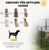 Výběh pro štěňata PawHut 100 cm vysoký, 6-TLG. Ohrádka pro Náhled obrázku produktu 7