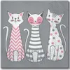 Papierservietten Katzen 33 x 33 cm, 20 Stück Produktbild-Vorschau 1