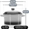 com-four® 4x Auflaufform mit Deckel aus Keramik - Produktbild-Vorschau 6