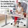 ALFORDSON Bürostuhl mit ergonomischer Lordosenstütze, Produktbild-Vorschau 3
