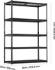 Regały magazynowe VEVOR, 1361 kg, 5 półek, solidne regały Podgląd zdjęcia produktu 8