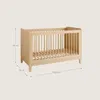 Petite Amélie Mitwachsendes Babybett Cannelle - 70 x 140 cm Produktbild-Vorschau 3