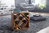 Casier à vin KANOI bois de sheesham massif 40x40x25cm Voir les images du produit 2
