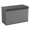 KETER Boîte de rangement Cortina 570 L Gris/Antracite Voir les images du produit 14