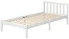 Bedframe, houten bed, 208 x 96 cm, bedframe met hoofdeinde Productafbeelding-voorbeeld 1