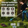 Akku-Rasentrimmer, Elektrischer Grasschneider, mit 2 Produktbild-Vorschau 8