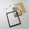 Gerahmtes Poster - Schwarzer Rahmen - rotwild natur - 50x70 Produktbild-Vorschau 4