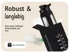 Asbirg | Glas Protein Shaker 700ml – BPA-frei, Produktbild-Vorschau 5