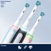 Oral-B iO 3 Brosse à dents vibrante pour adultes Bleu clair Voir les images du produit 4