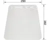 Blanco Schneideauflage Schneidmatte, Flexibel, Weiß, Produktbild-Vorschau 5