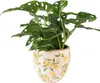 Clayre & Eef Blumentopf Ø 14x14 cm Gelb Keramik Zitrone Produktbild-Vorschau 2