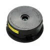 A close-up, top-down view of a black and gray trimmer head with some text on it. Produktbild-Vorschau