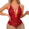 Schick Spitzen Dessous Body für Damen(2XL – Rot) Produktbild-Vorschau 1