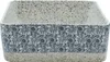vidaXL Aufsatzwaschbecken Grau Blau Rechteckig 46x35,5x13cm Produktbild-Vorschau 5
