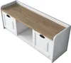 Skye Decor, P2 - 1808 - Noce, Scarpiera, Bianco, 120 x 45 x Anteprima dell’immagine prodotto 13