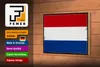 Holzschild Flagge Niederlande 18x12 cm Retro Netherlands Produktbild-Vorschau 4