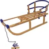 Schlitten COLINT 100 Rodel Davos Lehne Leine Holzschlitten Produktbild-Vorschau 5