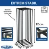 Product image with dimensions and feature callouts. Produktbild-Vorschau