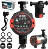 A collage of a Dambat Ibo circulation pump and its accessories, presented on a white background. Podgląd zdjęcia produktu