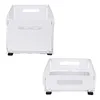 2Pack Metall Spülschrank Organizer,Ausziehbare Schublade Produktbild-Vorschau 4