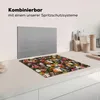 KitchenYeah© Herdabdeckplatte Blumen - Schmetterling - Produktbild-Vorschau 3