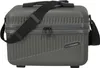 A grey travelite beauty case with a black shoulder strap, shown from the front. Anteprima dell’immagine prodotto