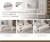 Idohome Ecksofa, Eckcouch mit Schlaffunktion – universell Produktbild-Vorschau 9