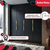 KOTARBAU® 4er Set Möbelgriff Schrankgriffe 800 mm Gold Matt Produktbild-Vorschau 4
