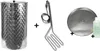 SET 100 Liter Saftfass + Schwimmdeckel, Edelstahl Produktbild-Vorschau 1