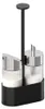 APS 40359 Menage THE GRID - Edelstahl schwarz, 14,5 x 10,5 Produktbild-Vorschau 2
