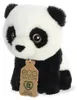 Aurora Eco Nation Mini Panda Weiß/Schwarz 13cm Produktbild-Vorschau 3