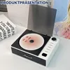 Bluetooth CD Player Retro, tragbarer Musikplayer, USB/FM Produktbild-Vorschau 3