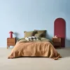 sweeek - Nachttisch Holzdekor 2 Schubladen - Nussbaumfarben Produktbild-Vorschau 2