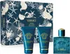 Versace Eros Eau de Toilette Spray 50ml Set 3 Pieces Voir les images du produit 1