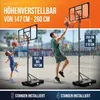 VALENESS® Basketballkorb Outdoor - [147 bis 260 cm] Produktbild-Vorschau 4