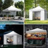 VOUNOT® Pavillon 3x3m, Wasserdichter Faltpavillon, Faltbar Produktbild-Vorschau 4