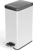 Pedálový odpadkový kôš Curver Deco Narrow 40L Silver Náhľad obrázku produktu 3